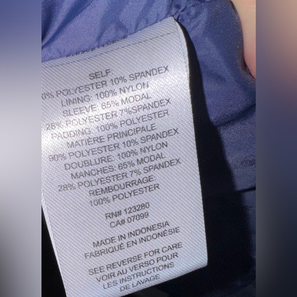 Travis Mathew Interlude Puffer Golf Vest / Jacket Sz 2XL Navy Blue - Picture 13 of 14